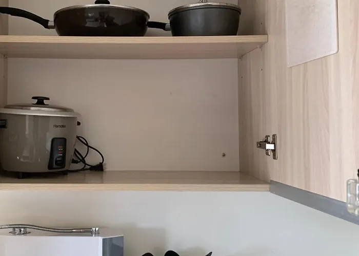 Cozy Studio, Super Fast Internet, Workspace And Washer アパート *